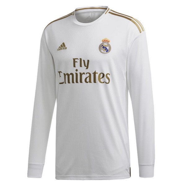 Camiseta Real Madrid Primera equipación ML 2019-2020 Blanco